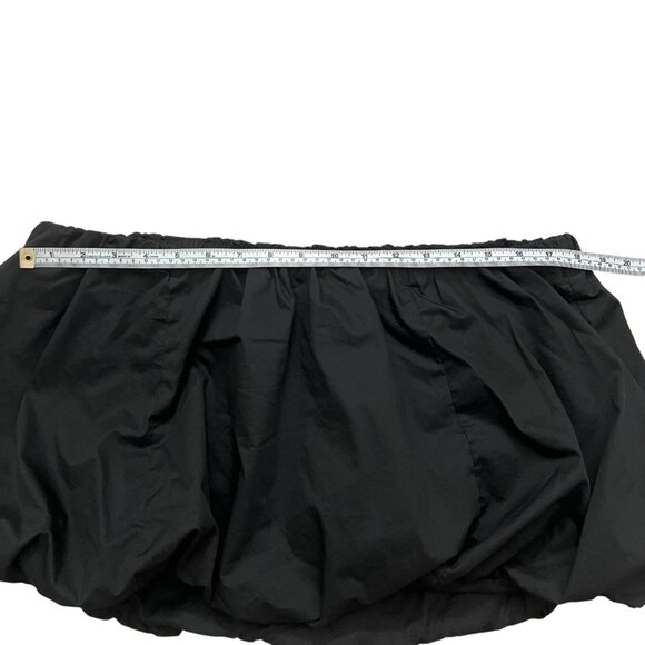 Khy Low Rise Bubble Hem Mini Skirt Black Size XL‎ NWT Baddie Avant Garde - Picture 8 of 9